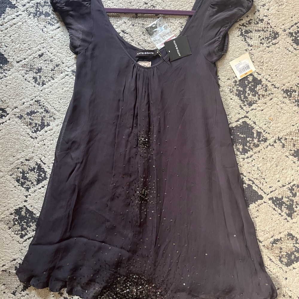 Antik Batik Black Mini Dress